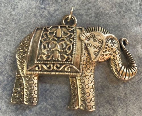 Vintage style ornate elephant - vintage,
