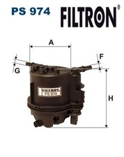 FUEL FILTER PS 974 FILTRON I