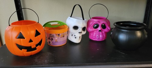 Halloween bucket lot - halloween,