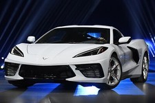 Corvette Z06 in white, Dream