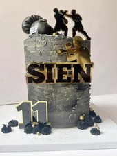 Personalized boxing cake - personalized,
