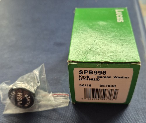 Lucas windscreen washer - washer, pump