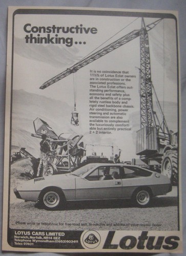 1978 lotus eclat original - 1978,