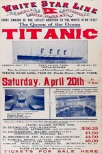 White Star Line Titanic Return