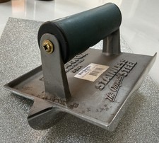 QUALITY - BON TOOL - STAINLESS STEEL CONCRETE GROOVER - COMFORT WAVE HANDLE