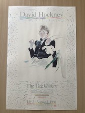 David hockney original poster - hockney,