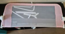 Used Lindam Easy Fit Bed Guard - Pink 