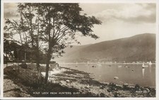 Real photo holy loch from hunters quay valentine