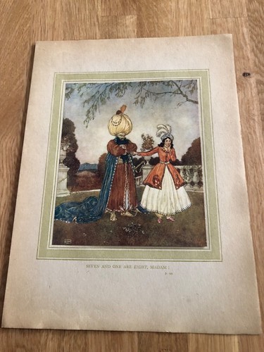 1915 edmund dulac colour - , print