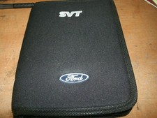 FORD MUSTANG SVT COBRA F150 LIGHTNING RAPTOR FOCUS OWNERS MANUAL CASE W SVT LOG