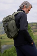 Mountain Warehouse High Backpack Padded Multiple Pockets Rucksack Travel Bag