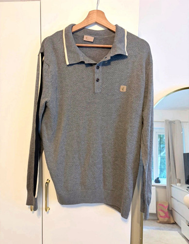Gabicci men grey knit - grey, long