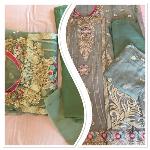Unstitched ladies fancy wear - unstitched,