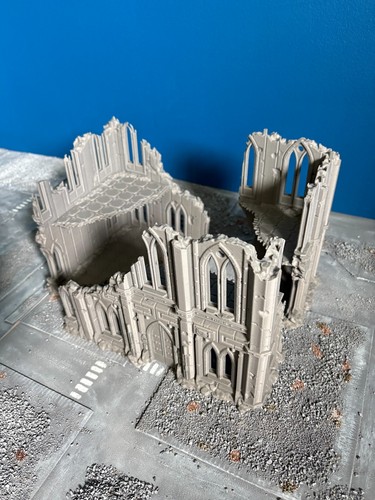 Gothic large hab block ruins - gothic,