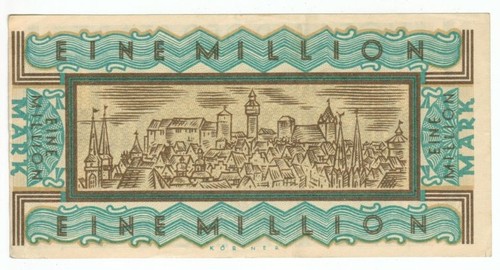 Germany banknote million - banknote,
