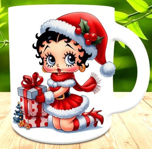 Betty boop christmas 11oz mug - christmas,