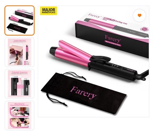 Farery mini curling tongs - mini,