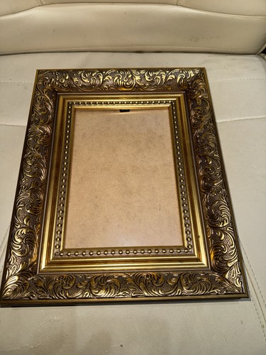 Vintage ornate gilded photo - vintage,