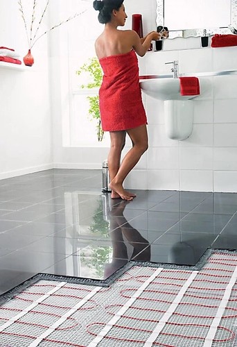 Electric underfloor heating - underfloor,