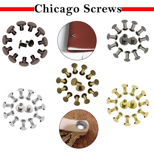 Chicago screws brass rivets - screws,