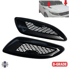 Black bonnet vents (dummy) to fit Range Rover Evoque L538 - Seconds