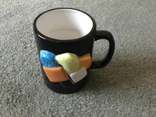 Liquorice Allsorts  Embossed Coffee Mug.  ( Multicoloured  ) ( Unboxed )