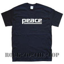 PEACE DRUMS T-SHIRT sizes S M L XL XXL black white grey brown maroon  