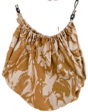 ARMY RUCKSACK CAMO BACKPACK  LARGE ROOMY STRONG COTTON STRAPS PULL CLOSE