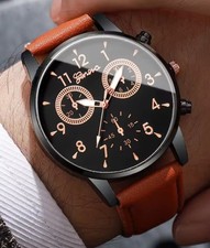 Classic Mens Geneva Watch