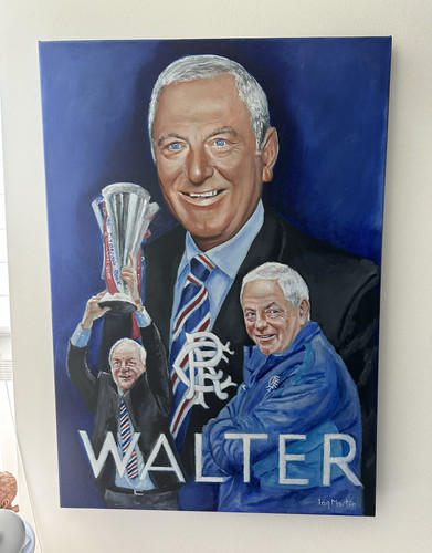 Glasgow rangers legend walter - glasgow,