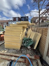 18 sheets (left)  of 150mm Recticel PIR Insulation