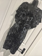 Betsy Adam Sequin Embellished