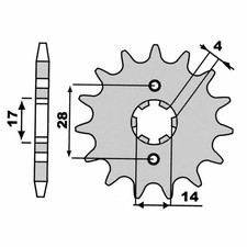 CHAIN 420 - Z=11 For Yamaha