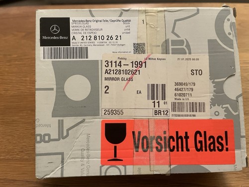 Genuine mercedes benz - genuine, mirror