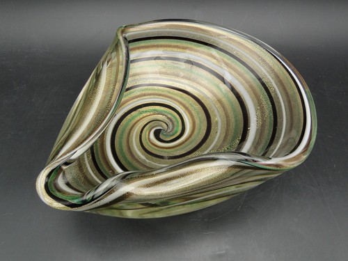 Bowl glass murano - glass, italy