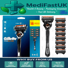 Gillette ProGlide Razor for Men – 1 Handle + 9 Blade Refills 100% ORIGINAL & NEW