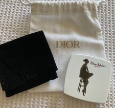 Dior MIRROR Addict Lipstick BE ICONIC COMPACT MIRROR in pouch, makeup mirror NEW
