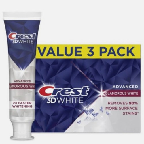 Crest white advanced - crest, 3d