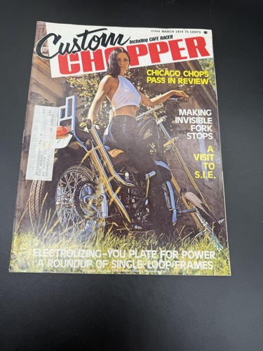 Custom chopper magazine - chopper, march