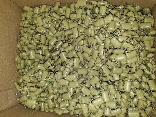 50x mullard mustard caps 9nf - mustard,