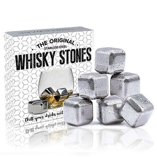 Stainless steel whiskey - 6,