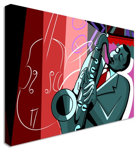 Picture red jazz musician - of,