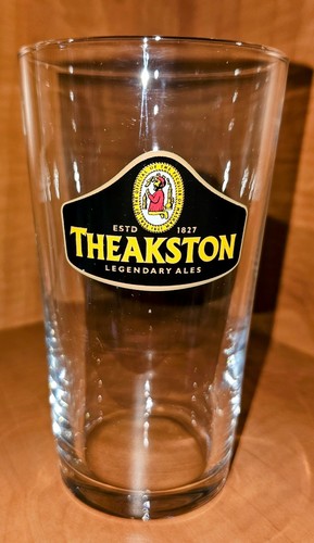 Theakston pint glass - theakston,