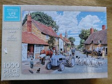 WHSMITH SHEPHERD'S LANE 1000 Piece Jigsaw Puzzle Trevor Mitchell 