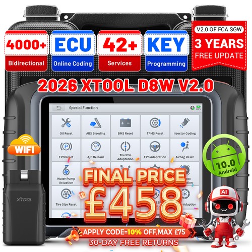 Xtool d8w car diagnostic tool - xtool,