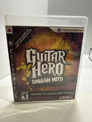 Guitar hero smash hits sony - smash, (sony