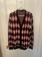 Fred Perry Harlequin Cardigan