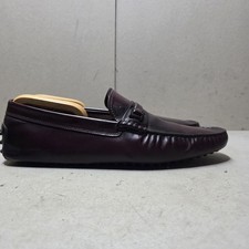 TOD'S MEN'S LEATHER SLIP ON