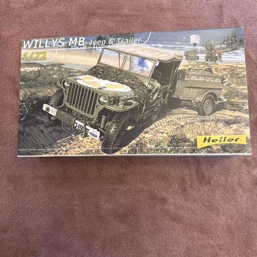 Heller willys jeep - heller,