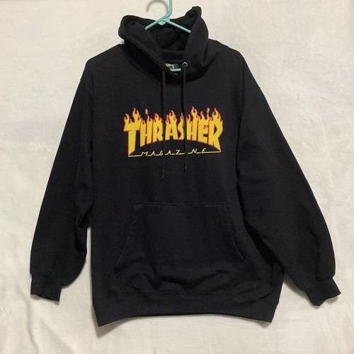 Thrasher flame logo hoodie - flame,